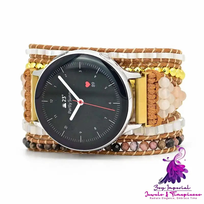 Multilayer Wound Watch Strap Bracelet