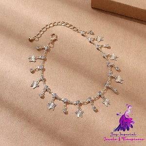 Butterfly Tassel Anklet