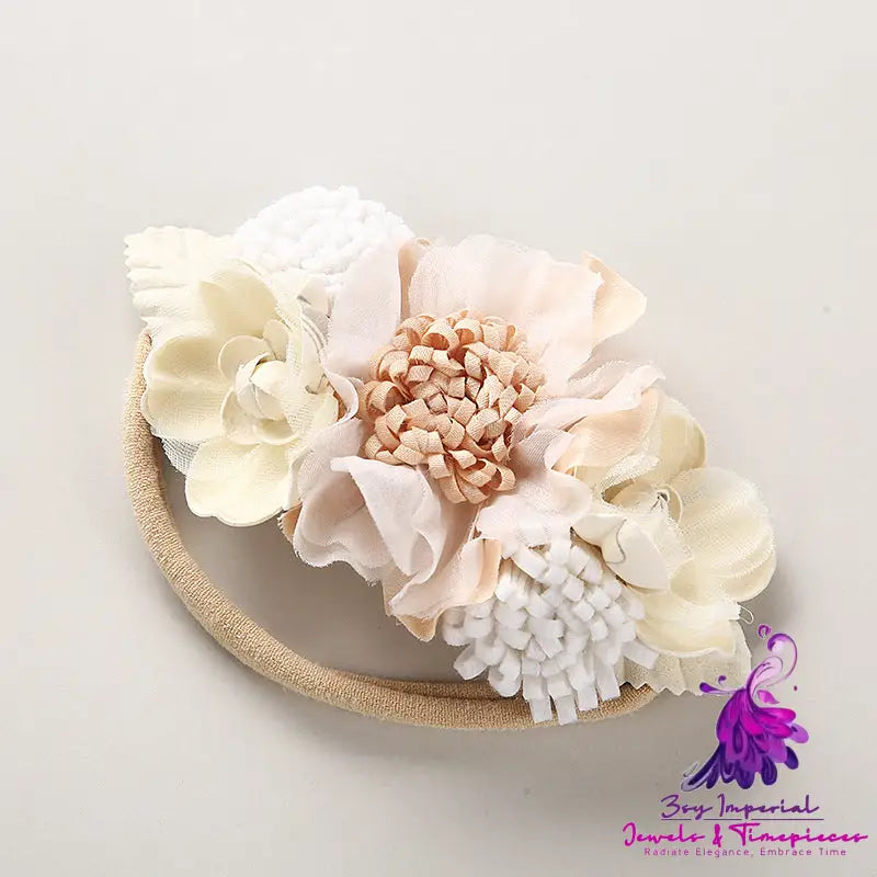 Children’s Bohemian Flower Headwear Three-dimensional