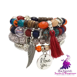 Multi-layer Couple Bracelets