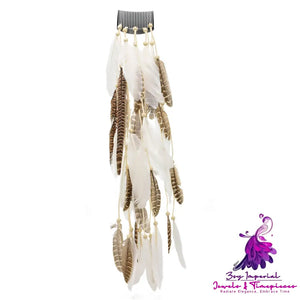 Bohemian Feather Headwear