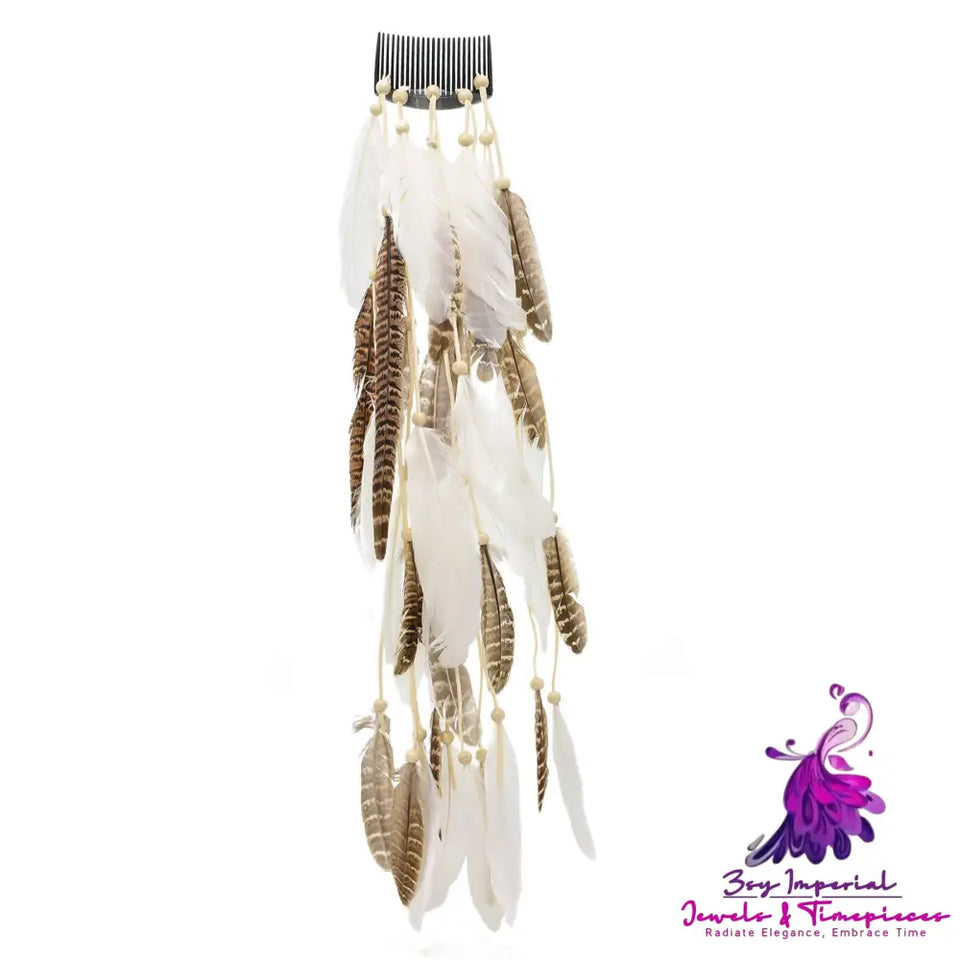 Bohemian Feather Headwear