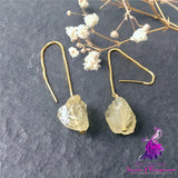 Bohemian Crystal Long Earrings