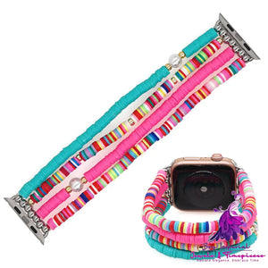 Boho Rainbow Soft Watch Band