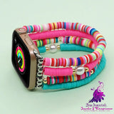 Boho Rainbow Soft Watch Band