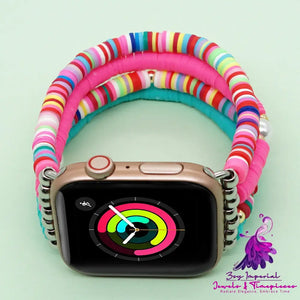 Boho Rainbow Soft Watch Band