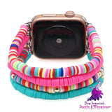 Boho Rainbow Soft Watch Band