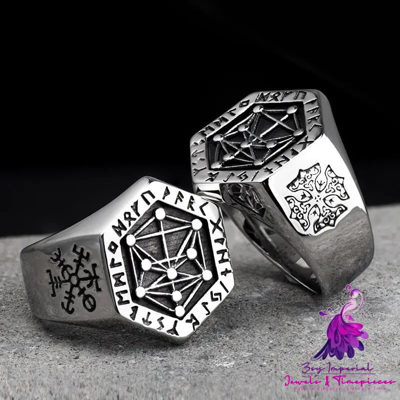 Nordic Viking Men’s Ring