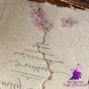 Eternal Flower Ear Bone Clip