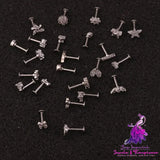 Zircon Labret Fashion Ear Stud