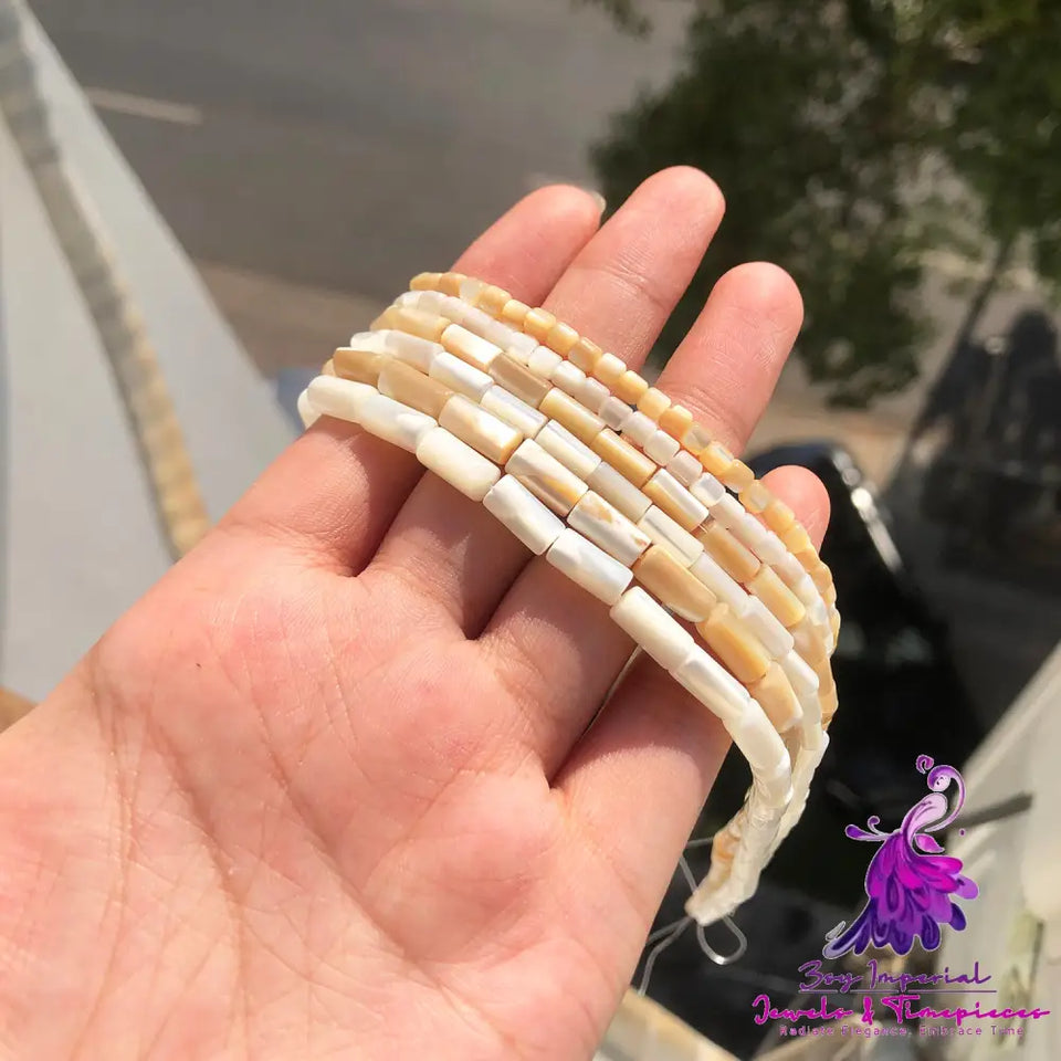 Mop Shell Beads DIY Bracelet Accessories