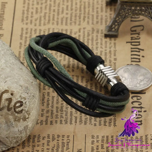 Braided Hemp Rope Wish Bracelet