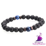 Men’s Natural Moonstone Buddha Bracelet