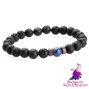 Men’s Natural Moonstone Buddha Bracelet