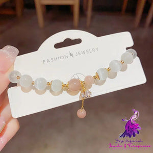 Cat’s Eye Sunstone Fashion Bracelet