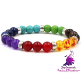 Colorful Chakra Energy Yoga Bracelet