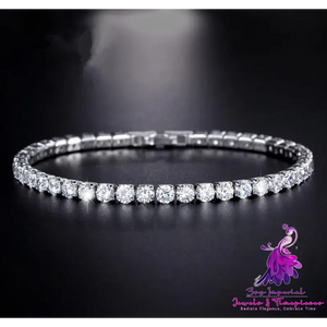 Cubic Zirconia Tennis Bracelet