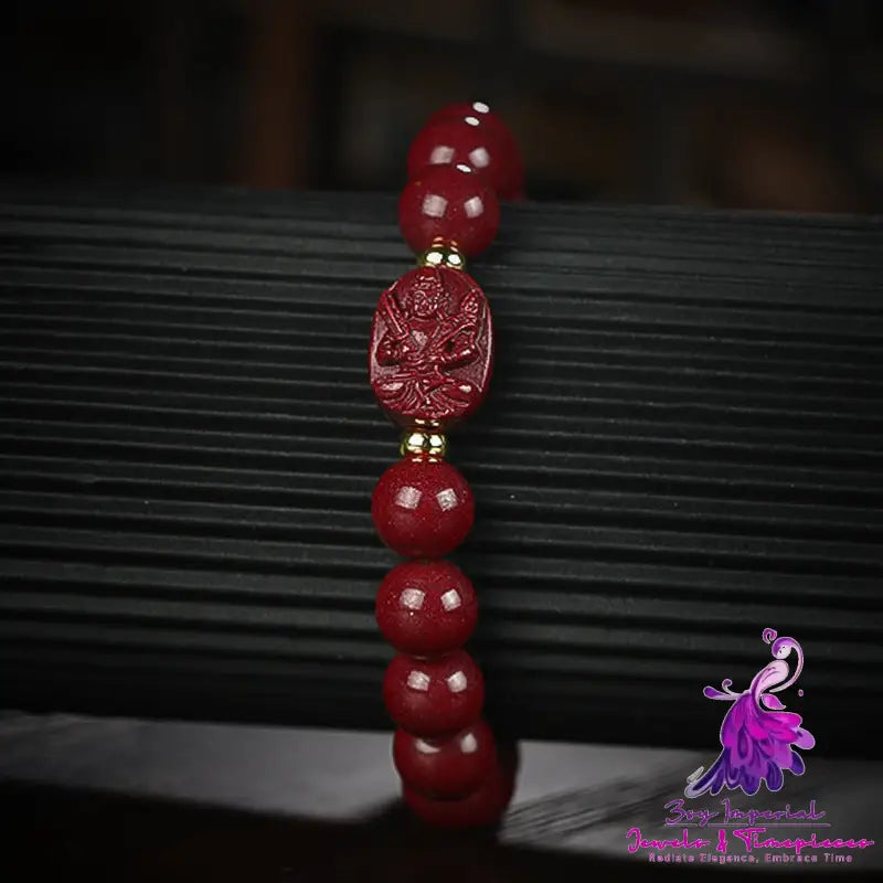 Cinnabar Guardian Zodiac Bracelet