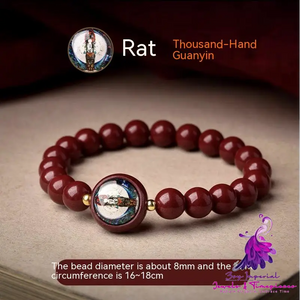 Cinnabar Guardian Zodiac Bracelet