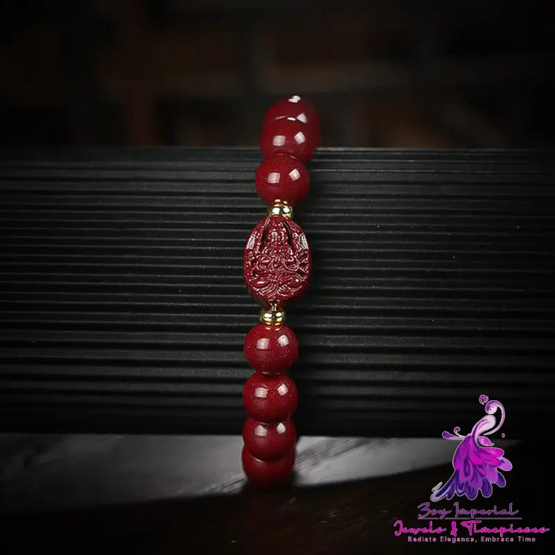 Cinnabar Guardian Zodiac Bracelet