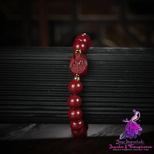 Cinnabar Guardian Zodiac Bracelet