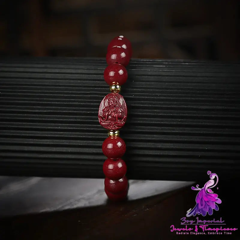 Cinnabar Guardian Zodiac Bracelet