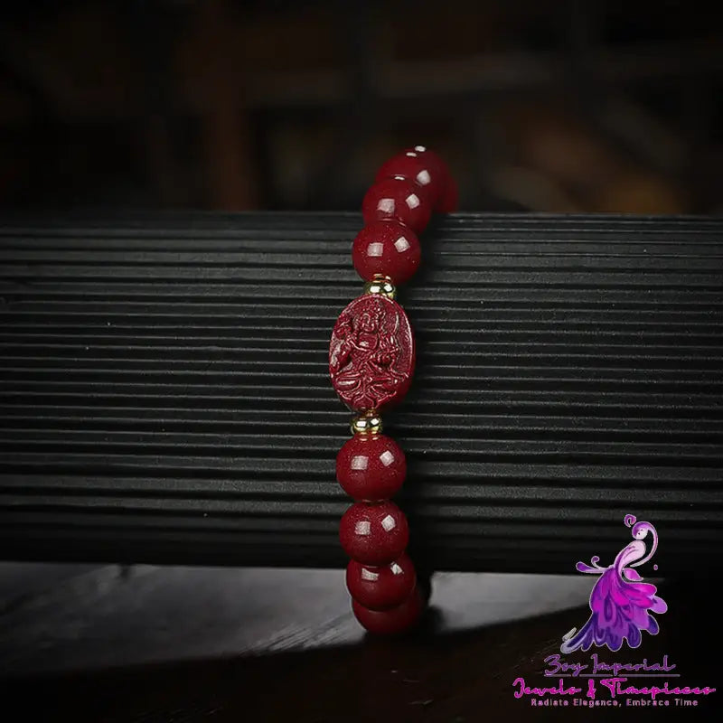 Cinnabar Guardian Zodiac Bracelet