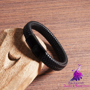 Men’s Classic Leather Bracelets