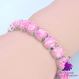 Round Bracelet Fashion Colored Gems Ornament