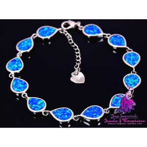 Round Bracelet Fashion Colored Gems Ornament