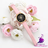 Starry Sky Female Watch Bracelet Set