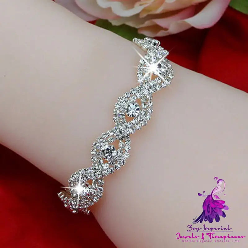 Crystal Flash Diamond Bracelet