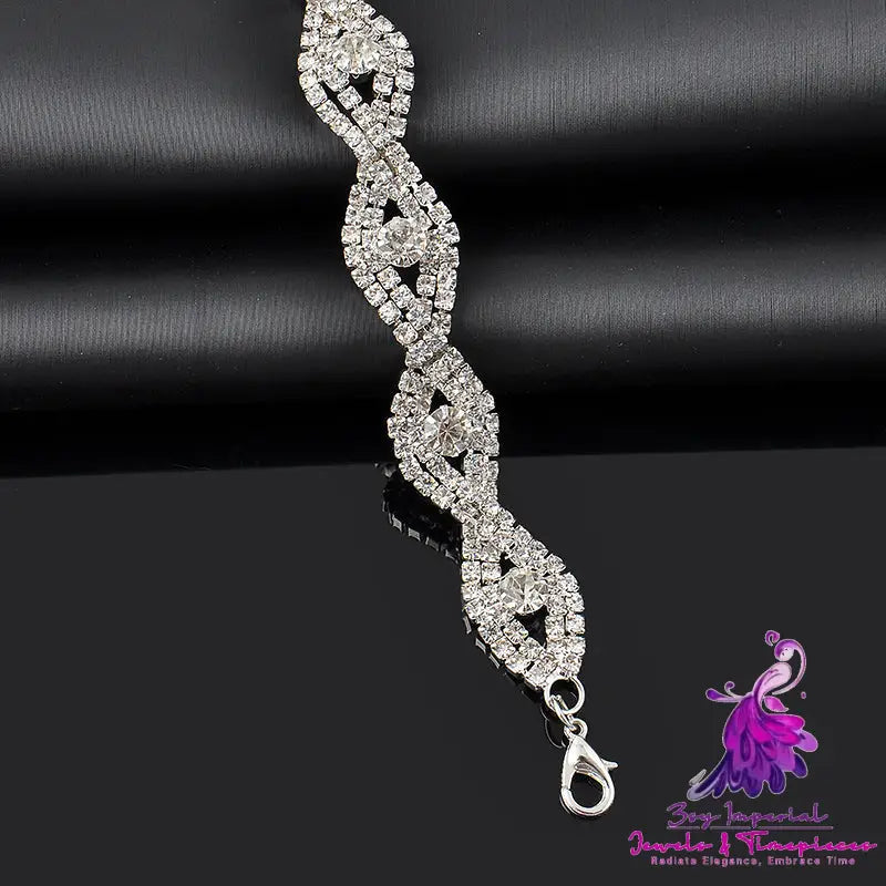 Crystal Flash Diamond Bracelet