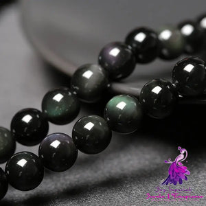 Korean Crystal Obsidian Bracelet