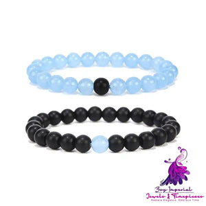 Turquoise Crystal Bracelet Set