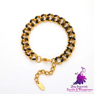 High-grade Cuban Drip Bracelet