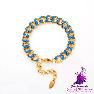 High-grade Cuban Drip Bracelet