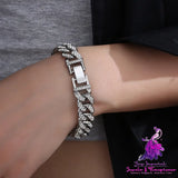 Full Diamond Cuban Bracelet