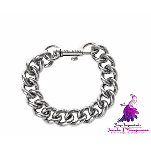 Thick Chain Hip Hop Bracelet