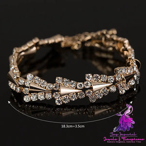 Diamond Electroplated Bracelet