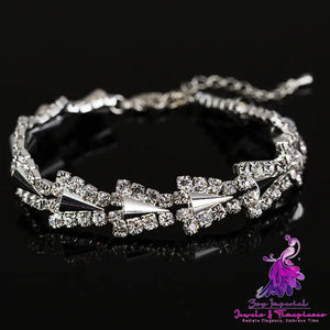 Diamond Electroplated Bracelet