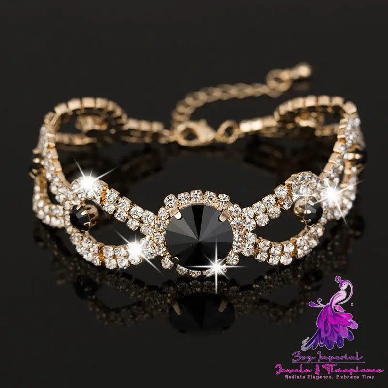 Diamond Electroplated Bracelet