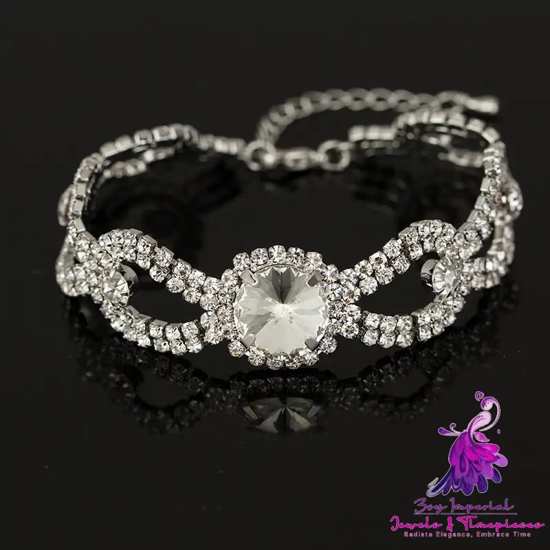 Diamond Electroplated Bracelet