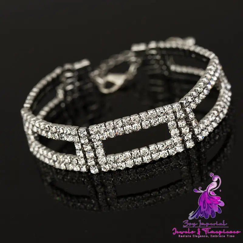 Diamond Electroplated Bracelet