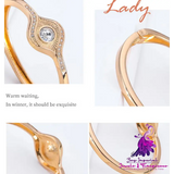 Eye Style Gold Alloy Gold Plated Diamond Decorative Simple