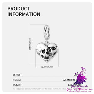 Double Face Skull Pendant