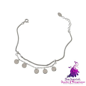 Double Layer Sterling Silver Bracelet