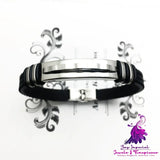 Stainless Steel Zap Bracelet