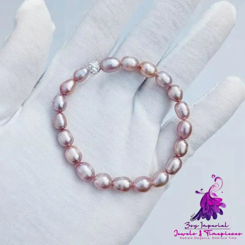 Elegant Freshwater Pearl Bracelet