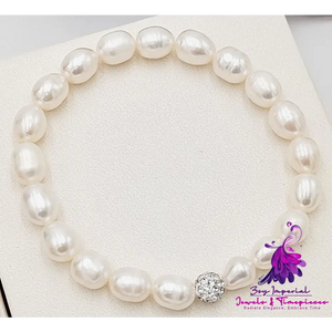 Elegant Freshwater Pearl Bracelet